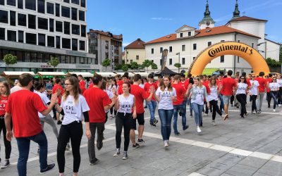 Tudi bistriški maturanti odplesali svojo četvorko