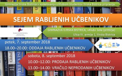Sejem rabljenih učbenikov 2018