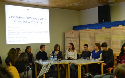 Predstavitev raziskave Vasi župnije Trnovo v virih od 15. do 19. stoletja