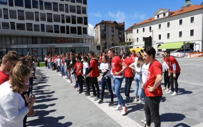 Tudi bistriški maturanti odplesali svojo četvorko
