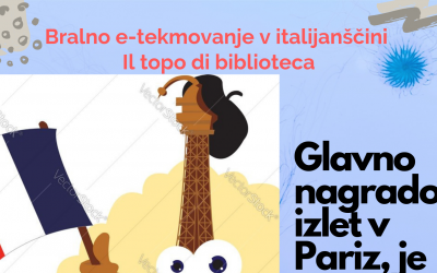 Rezultati bralnega e-tekmovanja iz italijanščine