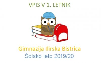 Potek vpisa v 1. letnik šolskega leta 2019/20