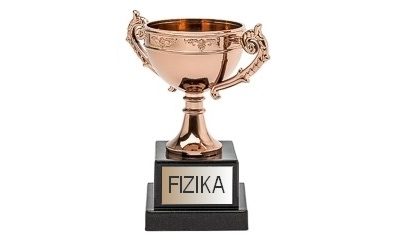 Rezultati šolskega tekmovanja iz fizike ČMRLJ za prvi letnik