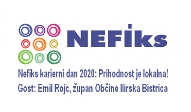 Nefiks karierni dan 2020: Prihodnost je lokalna! za dijake 3. in 4. letnika