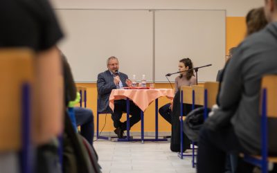 V okviru kariernega dne pod geslom »Prihodnost je lokalna!« smo gostili župana Občine Ilirska Bistrice Emila Rojca