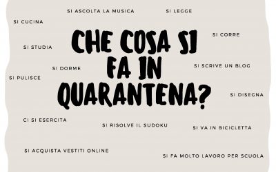 Che cosa si fa in quarantena?