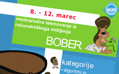 Tekmovanje iz računalniškega mišljenja BOBER 2021